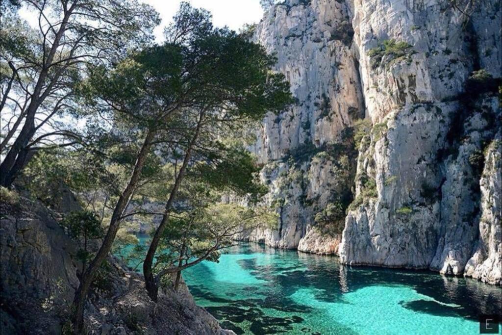 Cassis Grande Terrasse Emplacement Au Top A 1 Minute De La Plage A Pieds Bagian luar foto