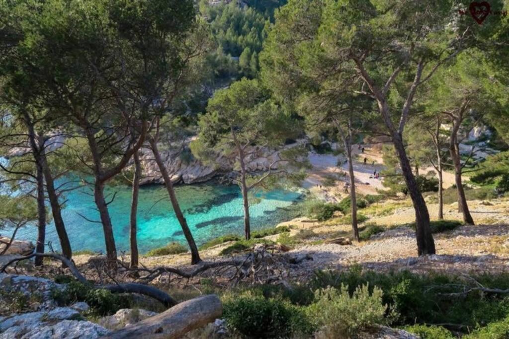 Cassis Grande Terrasse Emplacement Au Top A 1 Minute De La Plage A Pieds Bagian luar foto