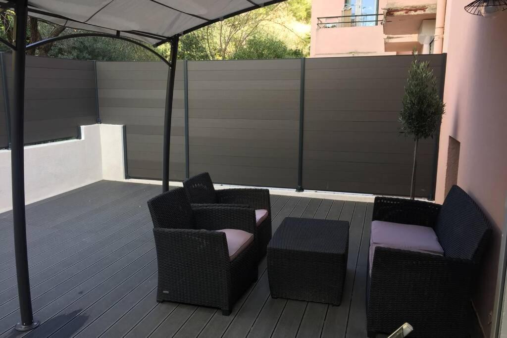 Cassis Grande Terrasse Emplacement Au Top A 1 Minute De La Plage A Pieds Bagian luar foto